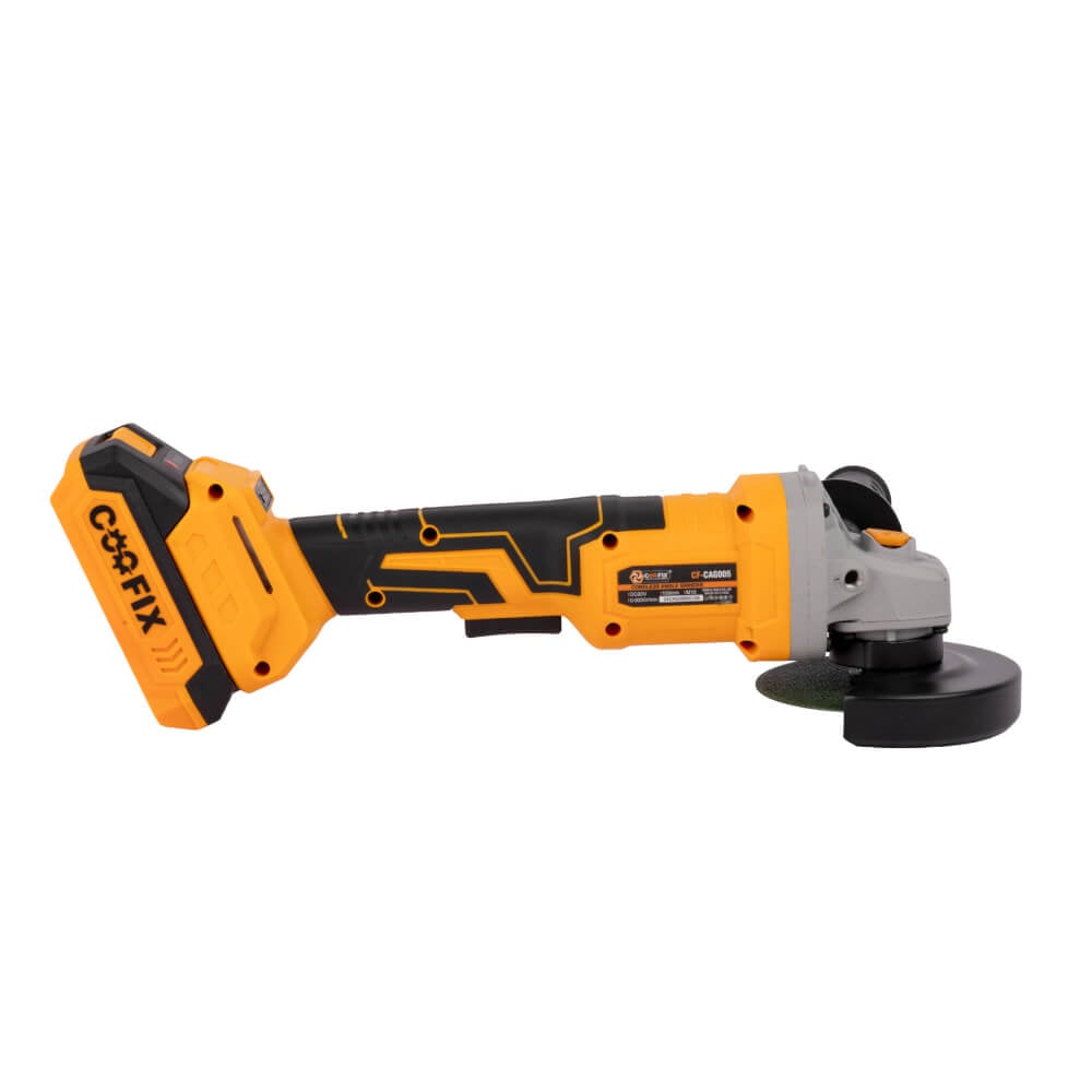 เครื่องเจียรไร้สาย (พร้อมแบตเตอรี่) COOFIX รุ่น CF-CAG005 4 นิ้ว แบตเตอรี่ 2.0AH 20V